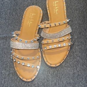 Studded sandals